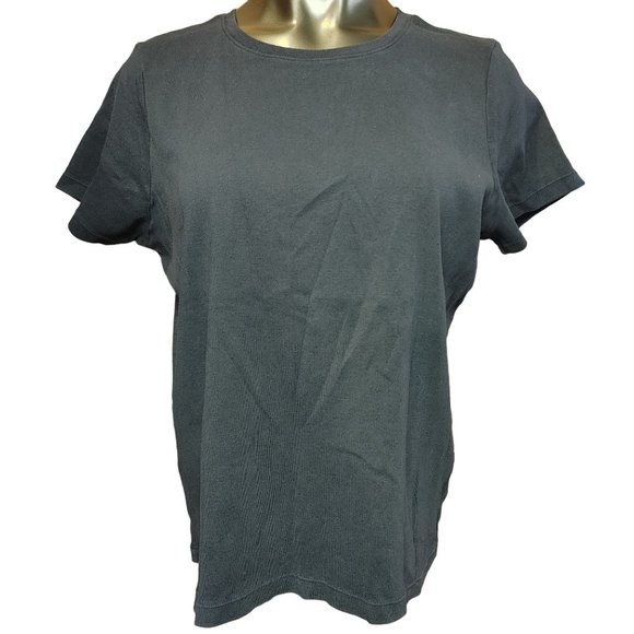 St.John's Bay Women's Black Classic Tee XL - Picture 1 of 4